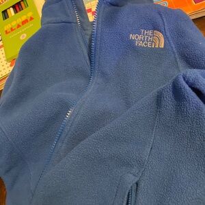 Boys Blue North face sweater